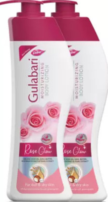 Dabur Gulabari Moisturizing Body Lotion - 200ml(400 ml)