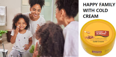 AGLEY soft honey almond cold cream all skin type best for all day use (200 g)(200 ml)