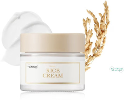 ACTIWOW Korean Rice Cream Light Moisture Boost(50 g)