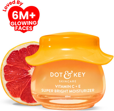 Dot & Key Vitamin C + E Sorbet Super Bright Moisturizer For Face Reduces Skin Dullness(60 ml)