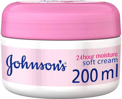 JOHNSON'S 24HR Moisture Cream (Soft Cream)(200 ml)