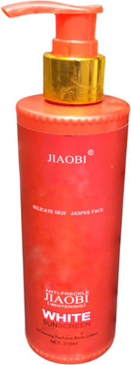 jiaobi White Sunscreen Whitening Perfume Body Lotin 310ML(300 g)