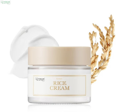 ACTIWOW Korean Rice Cream Fresh Glow Dew Boost(50 g)