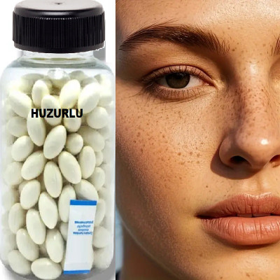 HUZURLU Moisturizing Hydrating Body Quick Whitening Capsule(100 g)