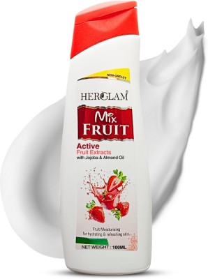 herglam MIX FRUIT Body Lotion Deep Nourishing&Hydrating Moisturizer for Smooth Soft Skin(100 ml)