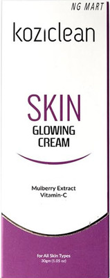 NG MART NG KOZICLEAN SKIN GLOWING CREAM PACK OF - 1(30 g)