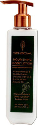sensova Nourishing Body Lotion – Deep Hydration & Soft Skin Care(200 ml)