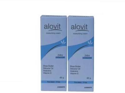 CONNOTE alovit Moisturising Cream 60GM PACK OF 2(120 g)