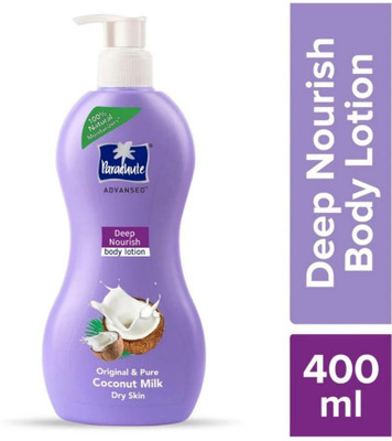 Parachute Advansed Deep Nourish Body Lotion with Coconut milk 400ML(400 ml)
