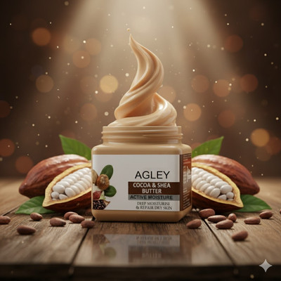 AGLEY Cocoa Butter Cold Cream for Deep Winter Nourishment(380 ml)