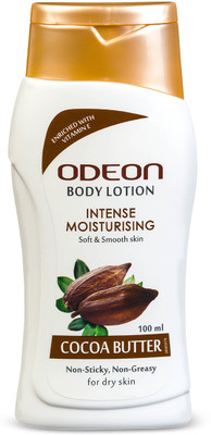 ODEON Cocoa Butter Body Lotion I Intense Moisturising I Suitable for Dry Skin(100 ml)