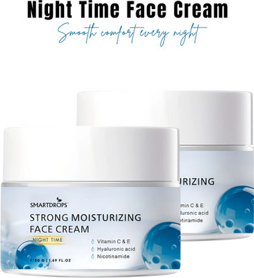 smartdrops Anti-Aging Moisturizing Face Cream for Fine Lines & Wrinkles for Men & Women(100 g)