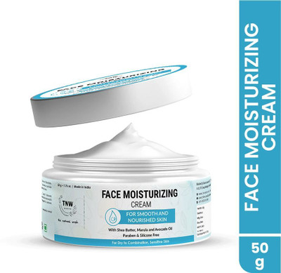 TNW - The Natural Wash Face Moisturizing Cream For Smooth And Nourished Skin(50 g)