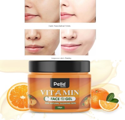 Pelle Beauty _ Vitamin C Face Gel _ For Lighten Moisturizer - Org 19 -(100 g)