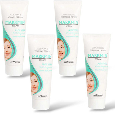 ZEE DRUGS Markmin Stretch Marks Removal Cream With Aloe Vera & Vit. E (Pack of 4)60g Each(240 ml)
