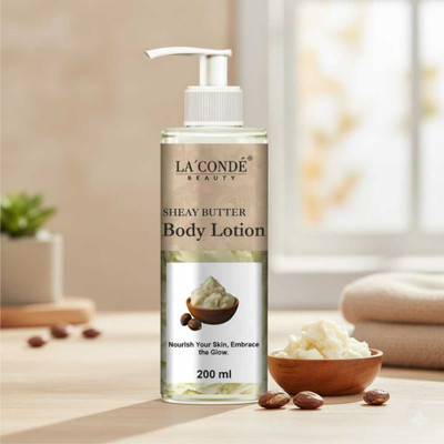 La'Conde Intense Shea Butter Body Lotion 200ml | Deep Moisturizer for Dry Skin(200 ml)