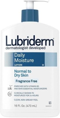 Lubriderm Daily Moisture Body Lotion Unscented(473 ml)