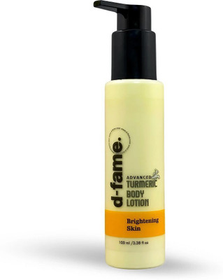D-fame Advanced Turmeric Body Lotion For Brightening & Moisturizing | Anti-Tanning(100 ml)