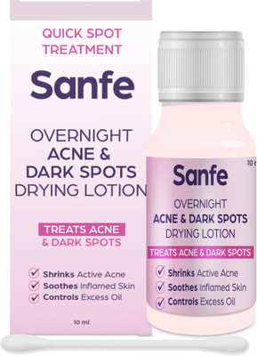 Sanfe Overnight Acne & Dark Spots Drying Lotion(10 g)