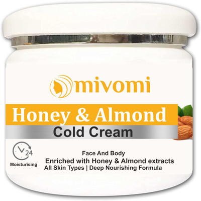 MIVOMI Herbal Honey And Almond Cold Cream 250 gm(250 g)