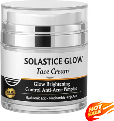 SmoothWave Cosmetics Solastice Glow Face Cream | Whitening, Glow & Spot Removal Formula(50 g)