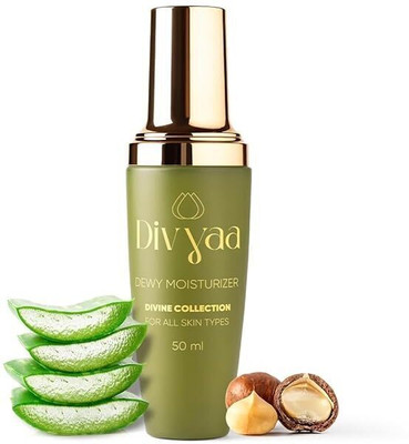 DIVYAA Divine Dewy Moisturizer: Luxurious Hydration for All Skin Types(50 ml)