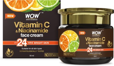 WOW SKIN SCIENCE Vitamin C Cream for Skin Whitening Brightening and Hyperpigmentation(50 ml)