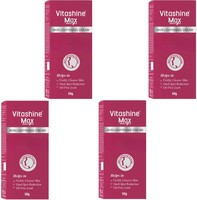 Vitashine MA-AX CREAM FOR LIGHTENING & YOUNG GLOWING SKIN PACK OF 50g x 4(200 g)
