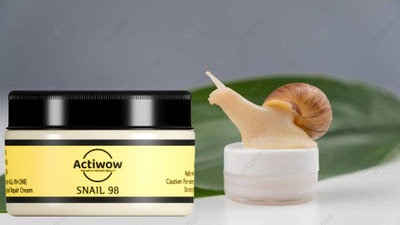 ACTIWOW Advanced Snail 98 All In One Skin Moisturizing Cream snail(100 ml)