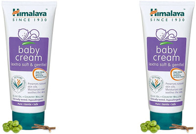 HIMALAYA BABY CREAM EXTRA SOFT & GENTLE 100 ML X 2 PACK OF(200 ml)