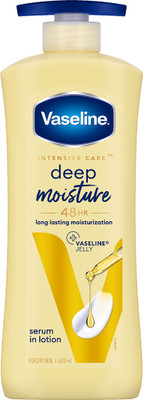 Vaseline Intensive Care Deep Moisture Nourishing Body Lotion , For Dry Skin  (600 Ml) For Rs. 237 @ 62 %
