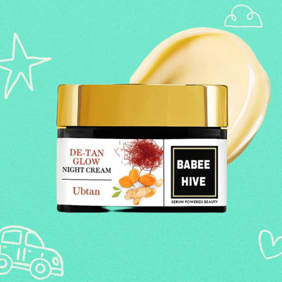Babeehive UBTAN NIGHT CREAM FOR FACE GLOWING 50 G 909(50 g)