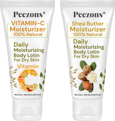 Peezons Vitamin With Shea Butter Body Lotion for Smooth And Healthy Skin(200 ml)