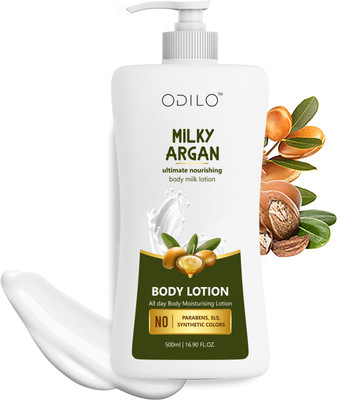 Odilo SKIN SCIENCE Shea Butter With Lactic Acid Body Lotion(500 ml)