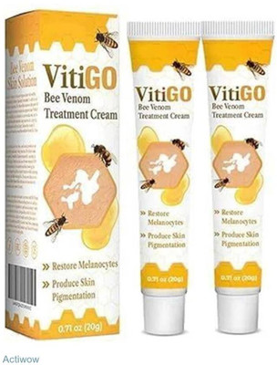 ACTIWOW Vitigo Bee Venom Cream with Quick Calm Action(100 ml)