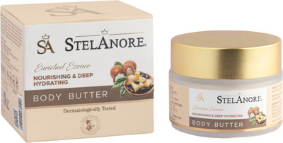 Stelanore Enriched Essence Body Butter For Whole Body - NOURISHING & DEEP HYDRATING(50 g)
