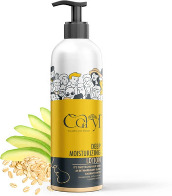 CARYL Deep Moisturizing Lotion - With Avocado Butter - For Glowing Skin(400 ml)