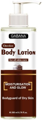 GABANA Chocolate Advanced Nourishing Body Lotion, Normal to Dry skin (200ml) Pack of 1(200 ml)