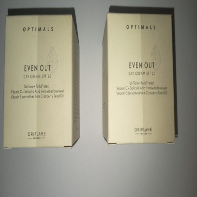 Oriflame Sweden Optii-mals Even Out Day Cream (Set of 2)Spf 20-(50 g)