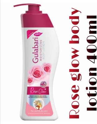 Dabur Gulabari Rose Glow For Dull & Dry Skin Moisturizing Body Lotion(400 ml)