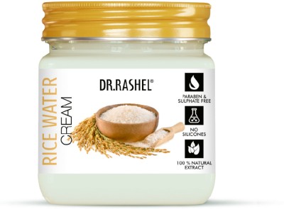DR.RASHEL Rice Water Face & Body Cream Moisturizes Skin with Rice Water & Aloe Extract(380 ml)