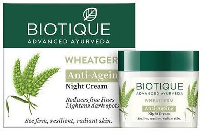 BIOTIQUE Wheatgerm Anti Ageing Night Cream 50g(50 g)
