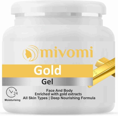 MIVOMI Gold Facial Gel For Full Body| Enriched With Natural Ingredients(250 g)