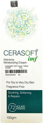 Cerasoft IMF Moisturising Cream | For Dry to Very Dry Skin | 100g Each – Pack of 3(100 g)