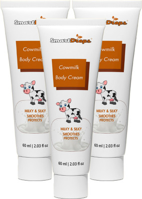 smartdrops Body Moisturizing Cream for Dry & Moisturizing Skin | For Face & Body(180 ml)