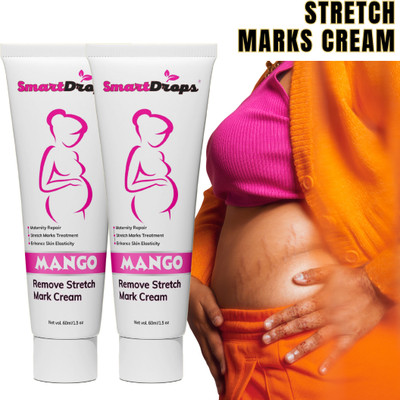 smartdrops Unisex Cream for Skin Marks and Stretch Lines on Body for All Skin Type(120 ml)