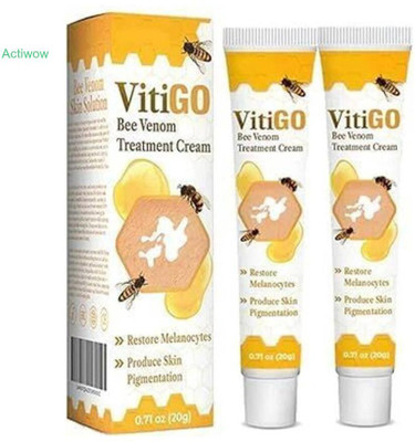 ACTIWOW Vitigo Bee Venom Cream for Face and Body Use(100 ml)