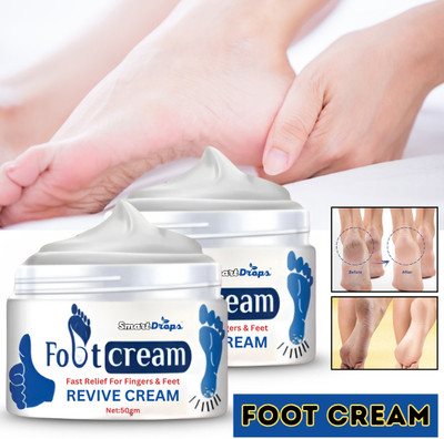 smartdrops Foot Cream | Daily Foot & Hand Moisturizer | Smooth Application(100 g)