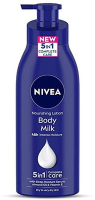 NIVEA BODY MILK BODY LOTION 600 ML PACK OF 1(600 ml)