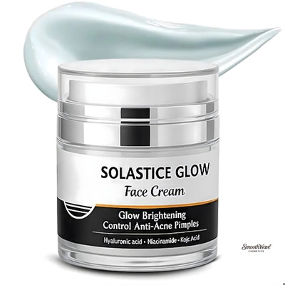 SmoothWave Cosmetics Solastice Glow Face Cream for Women | Brightening & Whitening Moisturizer(50 g)